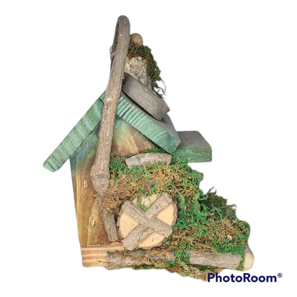 RARE VNTG HANDCRAFTED BIRDHOUSE by Craftline (no longer made) Ye Ole' Mi… - Picture 3 of 8